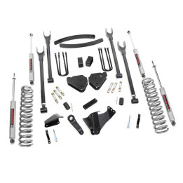 Suspension Lift Kit, Rough Country Lift 6 Inch, Ford F-250 / F-350 2005 - 2007 - EDK.ro
