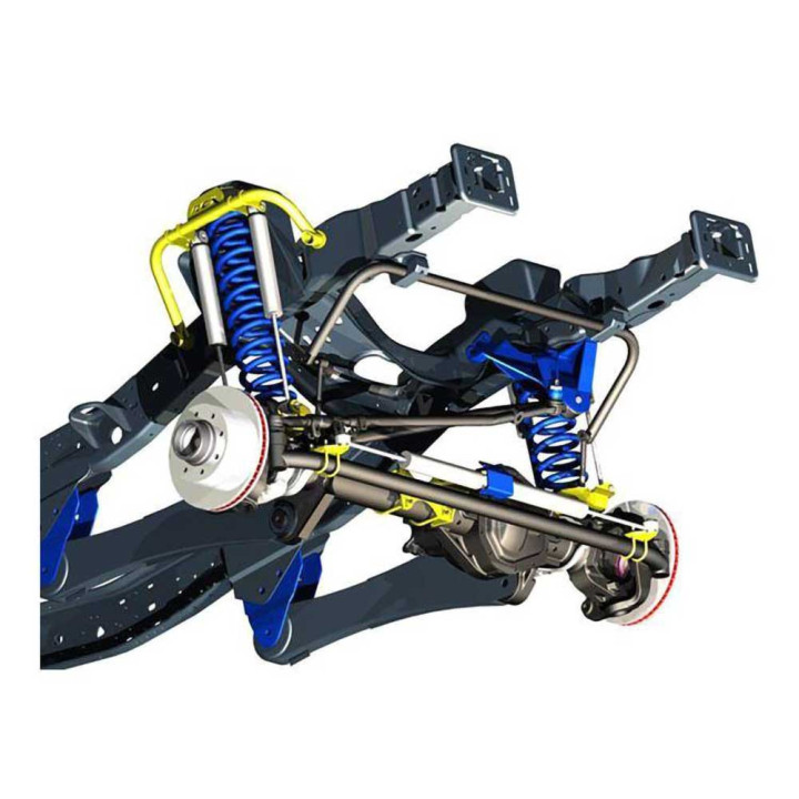 Suspension Lift Kit, Rough Country Lift 6 Inch, Ford F-250 / F-350 2005 - 2007 - EDK.ro