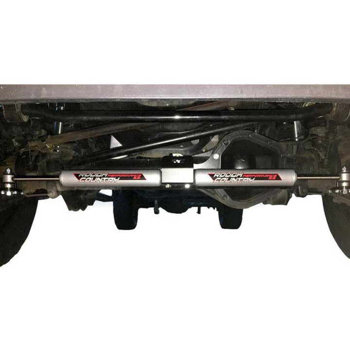 Dual Steering Stabilizer, Rough Country N3 Premium Lift 2-8 Inch, Ford F-250 / F-350 2005 - 2022 - EDK.ro