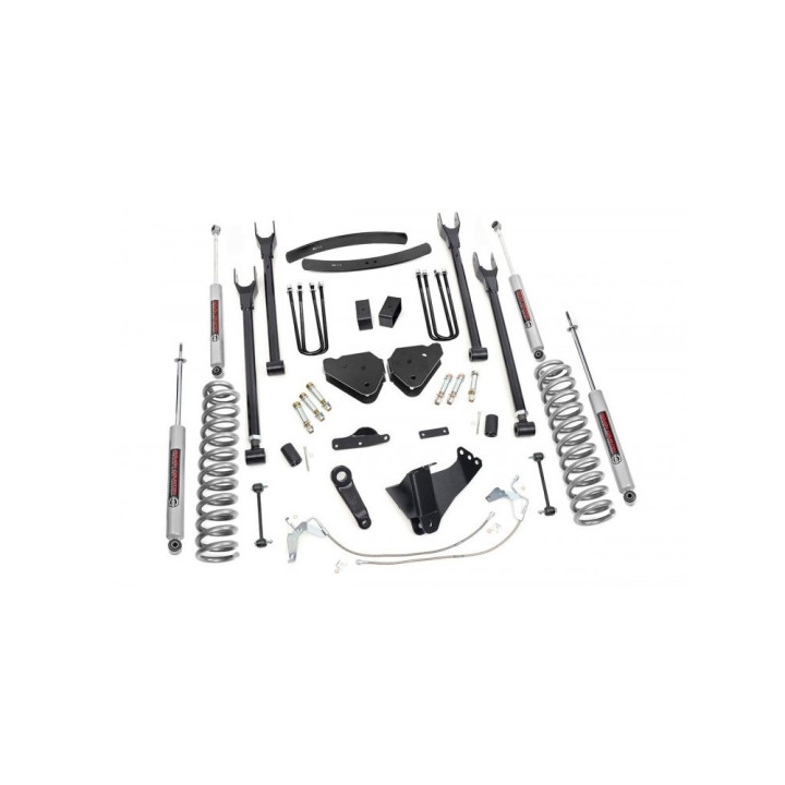 Lift Kit, Rough Country Petrol Lift 6 Inch, Ford F-250 / F-350 2008 - 2010 - EDK.ro