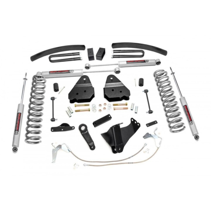 Lift Kit, Rough Country Petrol Lift 6 Inch, Ford F-250 / F-350 2008 - 2010 - EDK.ro