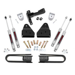 Suspension Lift Kit, Rough Country Lift 3 Inch, Ford F-250 / F-350 2008 - 2010 - EDK.ro