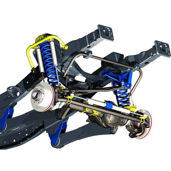 Suspension Lift Kit, Rough Country Lift 6 Inch, Ford F-250 / F-350 2008 - 2010 - EDK.ro