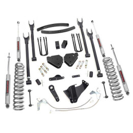 Suspension Lift Kit, Rough Country Lift 6 Inch, Ford F-250 / F-350 2008 - 2010 - EDK.ro