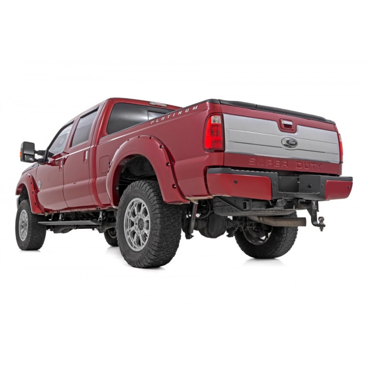 Praguri Laterale Electrice, Rough Country Power Boards, Ford F-250 / F-350 2008 - 2016 - EDK.ro