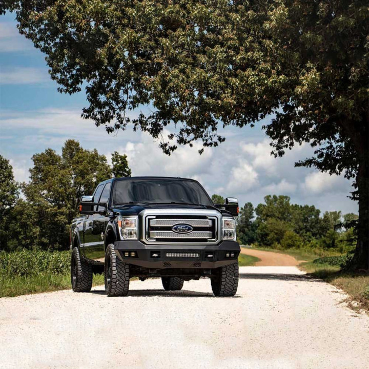 Off-Road Bullbar, Rough Country with LED Lights, Ford F-250 / F-350 2011 - 2016 - EDK.ro