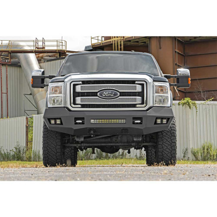 Off-Road Bullbar, Rough Country with LED Lights, Ford F-250 / F-350 2011 - 2016 - EDK.ro