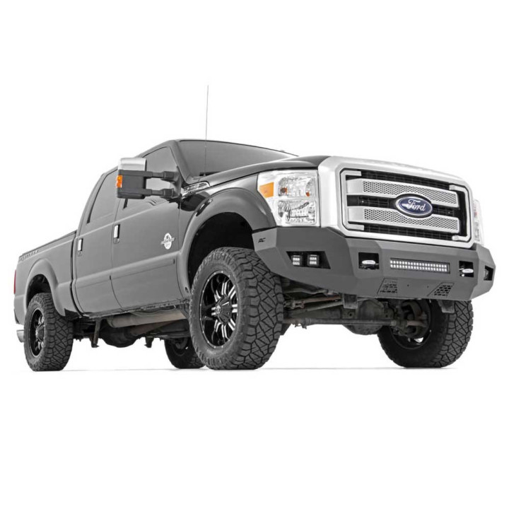 Bullbar Off-Road, Rough Country cu Lumini LED, Ford F-250 / F-350 2011 - 2016 - EDK.ro