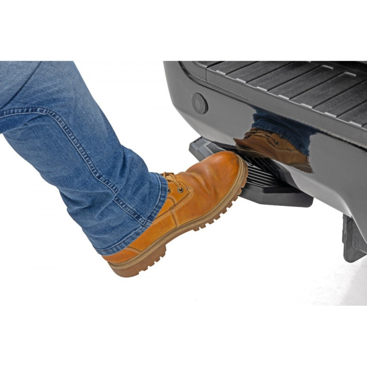 Bed Access Step, Rough Country Retractable Step, Ford F-250 / F-350 2017 - 2022 - EDK.ro