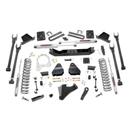 Lift Kit, Rough Country Diesel Lift 6 Inch, Ford F-250 / F-350 2017 - 2022 - EDK.ro