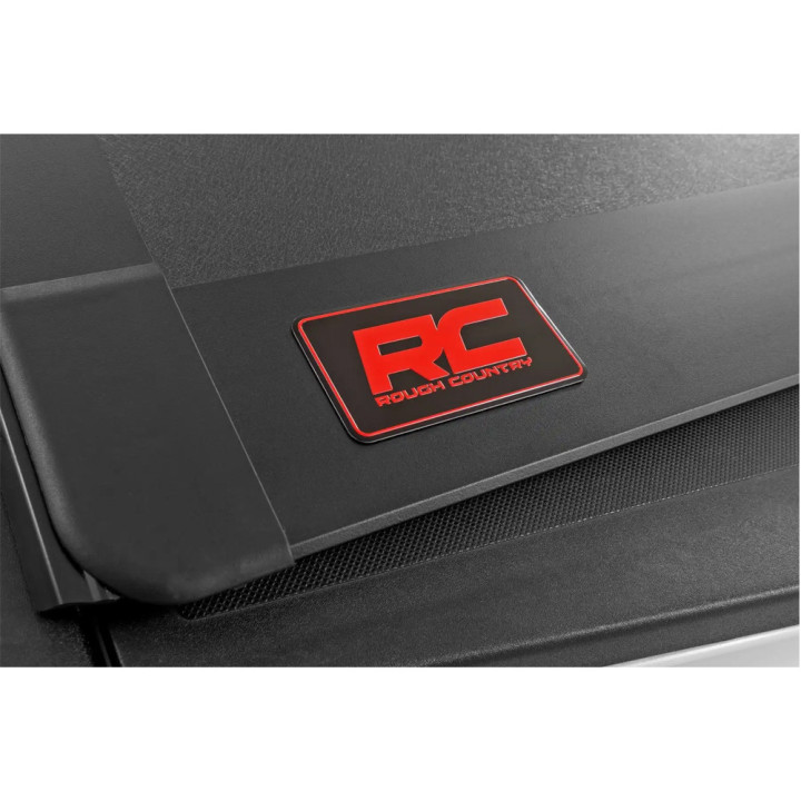 Lid Tonneau Bed Cover, Rough Country Tri-Fold, Ford F-250 / F-350 Bed Length 6.9 Feet 2014 - Present - EDK.ro