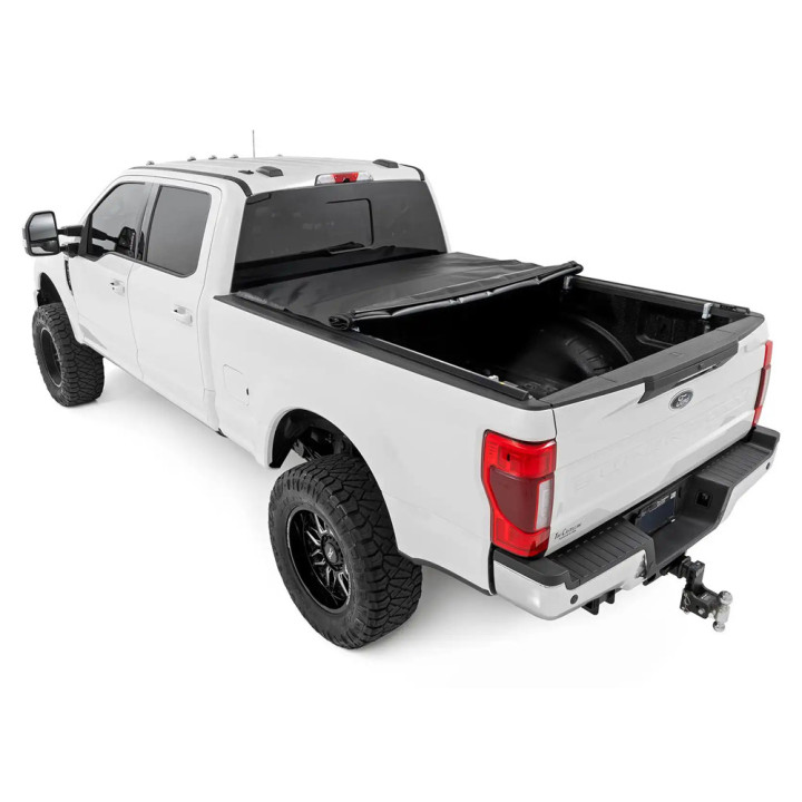 Soft Top Tonneau Bed Cover, Rough Country Roll, Chevrolet Colorado / GMC Canyon Bed Length 6.10 Feet 2014 - 2045 - EDK.ro