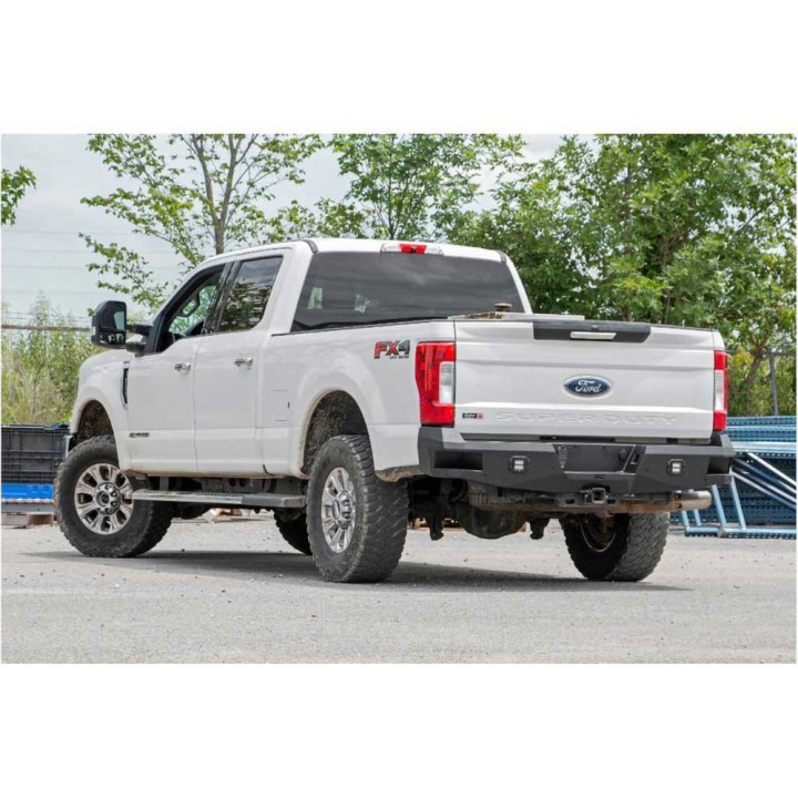 Rear Protection Bar, Rough Country with LED Lights, Ford F-250 / F-350 2017 - Present - EDK.ro
