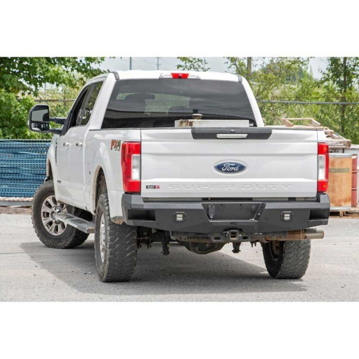 Bară de Protecție Spate, Rough Country cu Lumini LED, Ford F-250 / F-350 2017 - Prezent - EDK.ro
