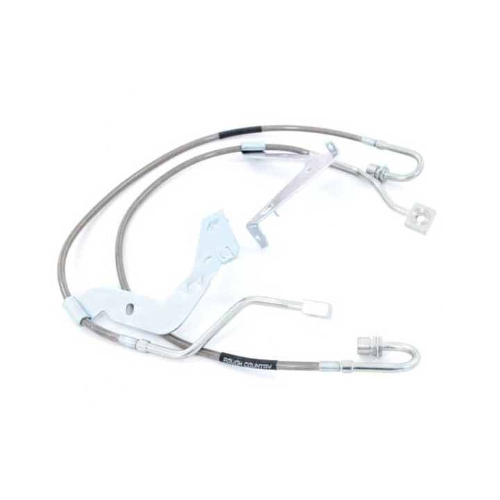 Front Extended Brake Lines, Rough Country Lift 4.5-6 Inch, Ford F-250 / F-350 2017 - Present - EDK.ro