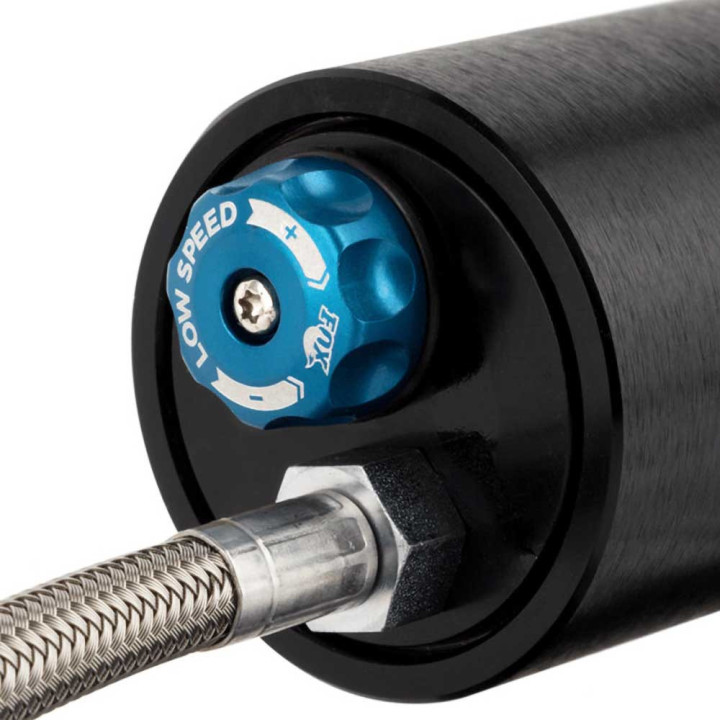 Front Nitro Shock Absorber, FOX Factory Performance 2.0 IFP Reservoir Adjustable LSC Lift 0-1.5 Inch, Ford F-250 / F-350 2017 - 