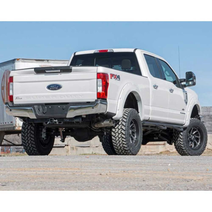 Front and Rear Fender Flares, Rough Country Pocket, Ford F-250 / F-350 2017 - Present - EDK.ro