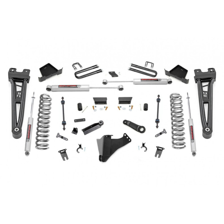 Lift Kit, Rough Country Diesel Lift 4.5 Inch, Ford F-250 / F-350 2023 - Present - EDK.ro