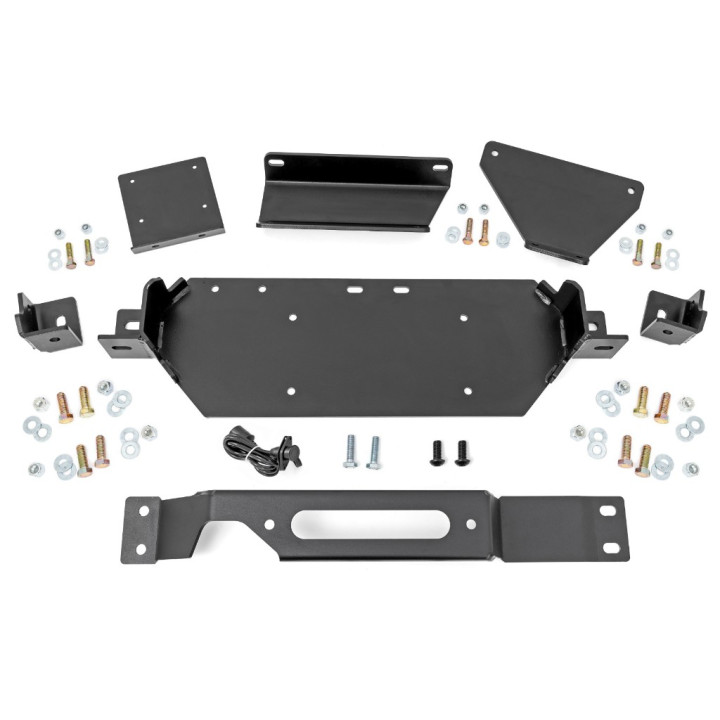 Placă de Montare Ascunsă pentru Troliu, Rough Country, Ford F-250 2017 - 2022 - EDK.ro