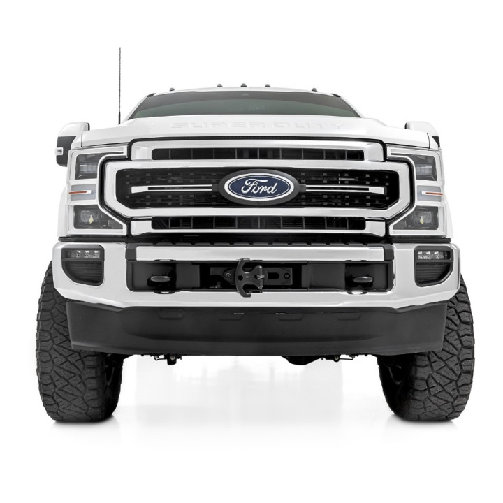 Placă de Montare Ascunsă pentru Troliu, Rough Country, Ford F-250 2017 - 2022 - EDK.ro