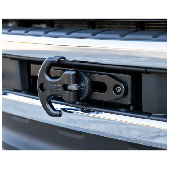 Hidden Winch Mounting Plate, Rough Country, Ford F-250 2017 - 2022 - EDK.ro