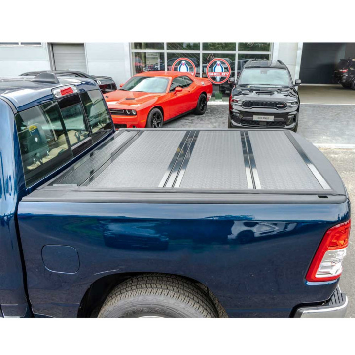 Lid Tonneau Bed Cover, OFD Tri-Fold, Ford Ranger Double Cab 2011 - 2022 - EDK.ro