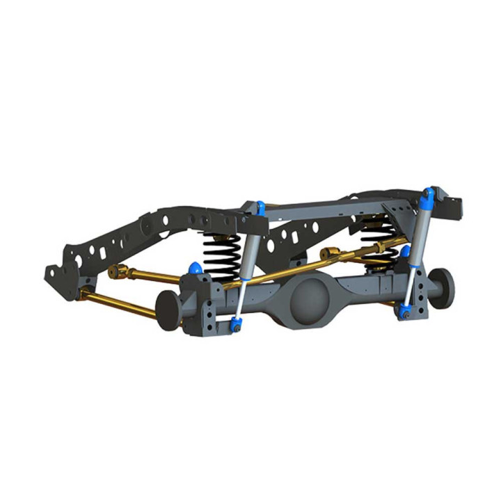 Rear Coil Conversion Kit Stage 2, Superior Engineering Lift 0-5 Inch, Ford Ranger 2011 - 2022 - EDK.ro