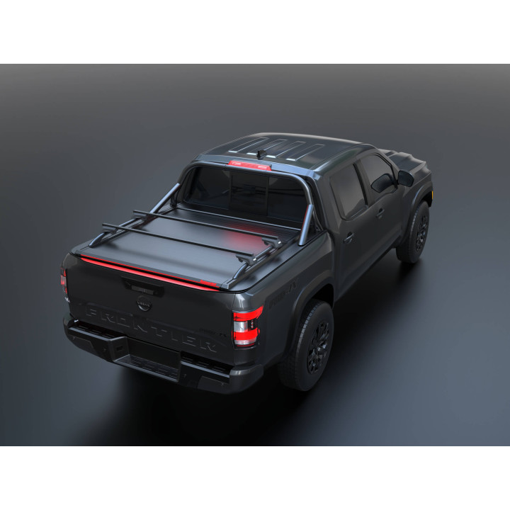 Spring Assisted Roll Top Tonneau Bed Cover, Tessera 4x4 Roll+, Nissan Frontier Bed Length 6.1 Feet 2022 - Present - EDK.ro