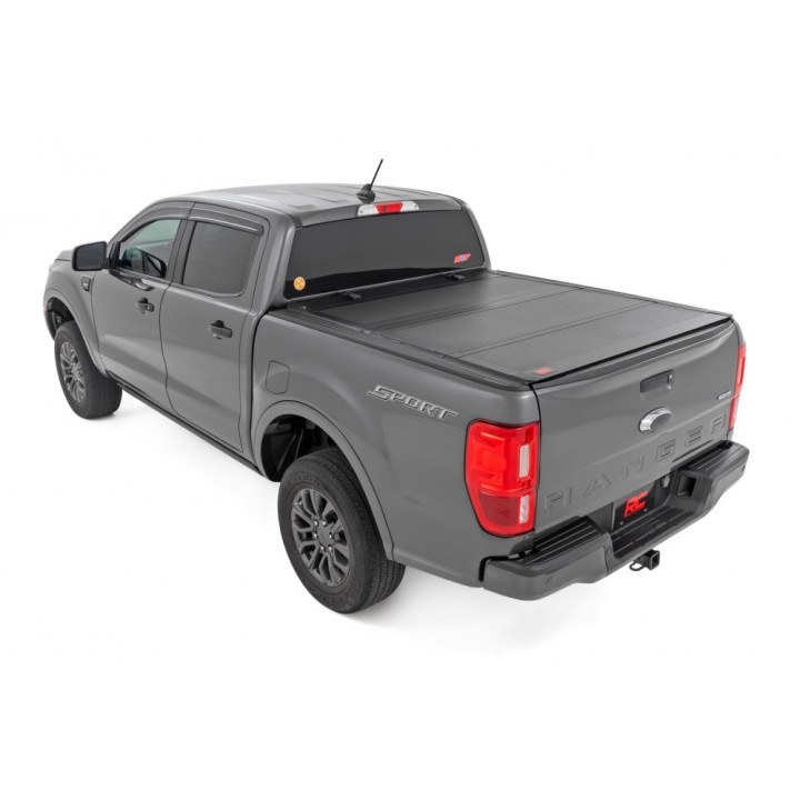 Lid Tonneau Bed Cover, Rough Country Tri-Fold, Chevrolet Colorado / GMC Canyon Bed Length 5.0 Feet 2014 - 2069 - EDK.ro