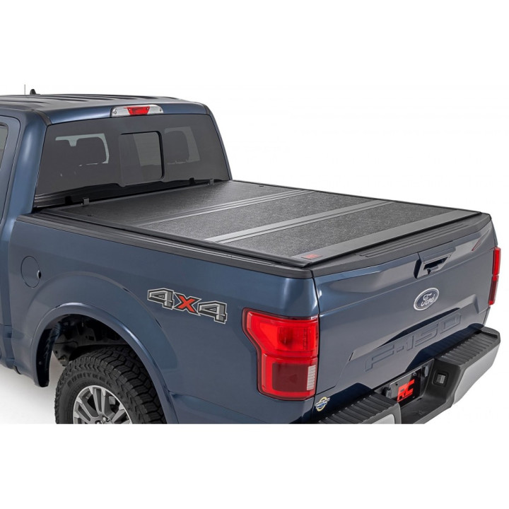 Lid Tonneau Bed Cover, Rough Country Tri-Fold, Chevrolet Colorado / GMC Canyon Bed Length 5.0 Feet 2014 - 2093 - EDK.ro
