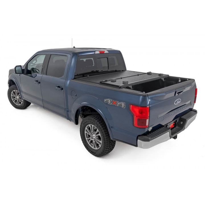 Închidere de Benă Tip Capac, Rough Country Tri-Fold, Ford Ranger Lungime Benă 5.0 Feet 2014 - Prezent - EDK.ro