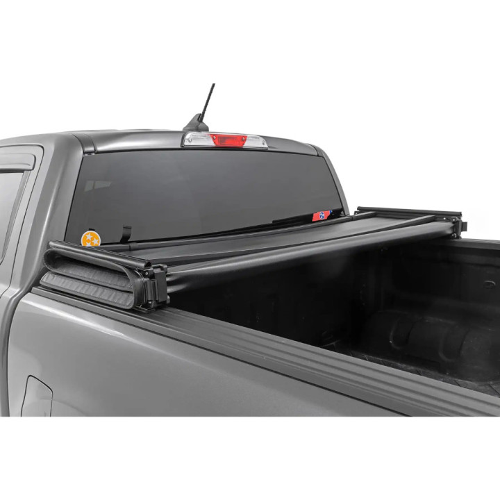Închidere de Benă Tip Prelată, Rough Country Tri-Fold, Ford Ranger Lungime Benă 5.0 Feet 2014 - Prezent - EDK.ro