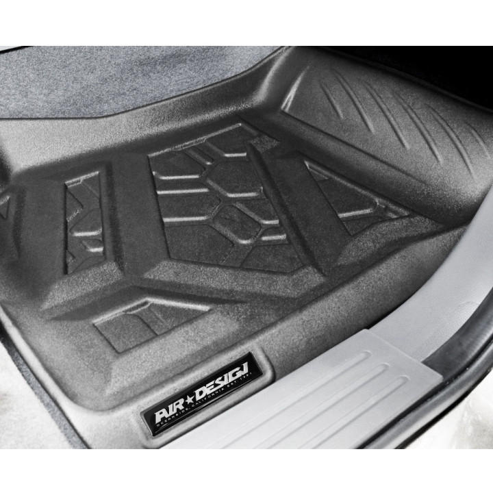 Front and Rear Floor Mats, Air Design, Ford Ranger 2019 - 2022 - EDK.ro