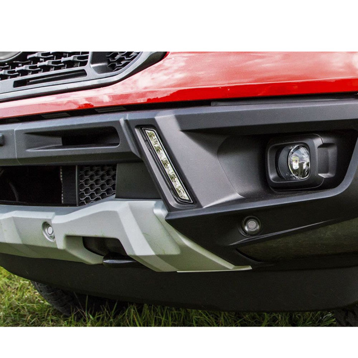 Off-Road Bullbar, Air Design Bumper Guard with LED Lights, Ford Ranger 2019 - 2022 - EDK.ro