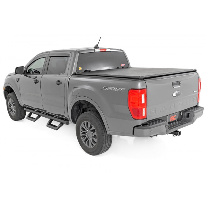 Praguri Laterale, Rough Country SRX2, Ford Ranger 2019 - 2022 - EDK.ro