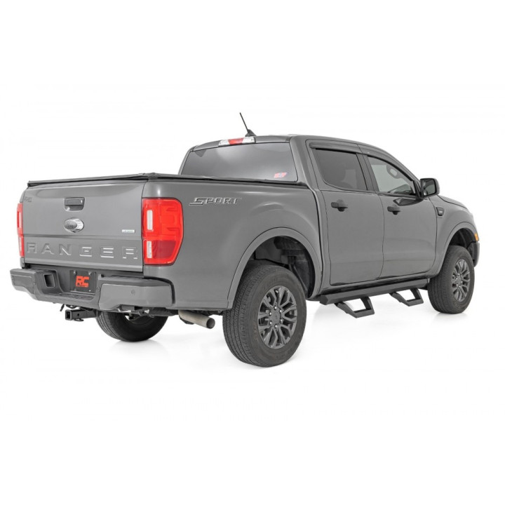 Side Steps, Rough Country SRX2, Ford Ranger 2019 - 2022 - EDK.ro