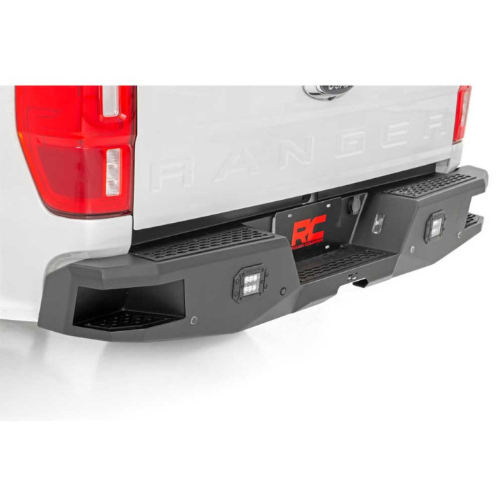 Rear Protection Bar, Rough Country with LED Lights, Ford Ranger 2019 - 2022 - EDK.ro