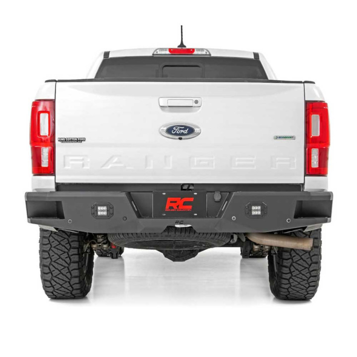 Rear Protection Bar, Rough Country with LED Lights, Ford Ranger 2019 - 2022 - EDK.ro