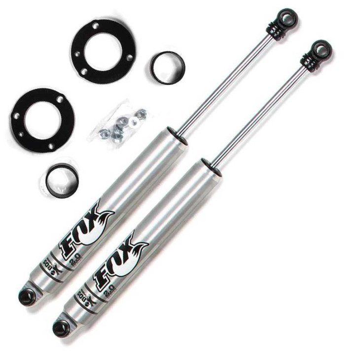 Suspension Lift Kit with Fox Performance 2.0 Shock Absorbers, BDS Suspension Lift 2 Inch, Ford Ranger 2019 - 2022 - EDK.ro