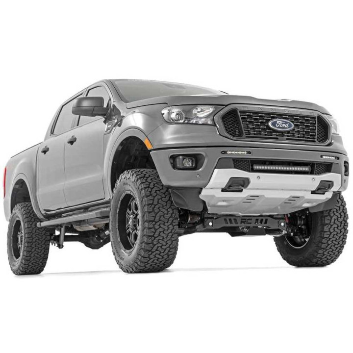 Suspension Lift Kit for Models with Factory Aluminium Knuckles, Rough Country Lift 6 Inch, Ford Ranger 2019 - 2022 - EDK.ro