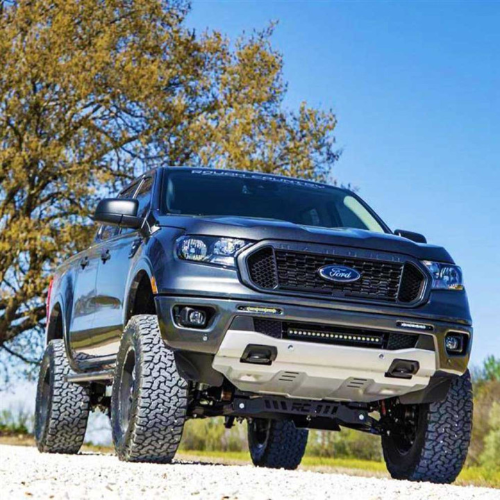 Suspension Lift Kit for Models with Factory Aluminium Knuckles, Rough Country Lift 6 Inch, Ford Ranger 2019 - 2022 - EDK.ro