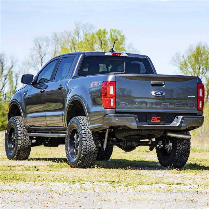 Suspension Lift Kit for Models with Factory Steel Knuckles, Rough Country Lift 6 Inch, Ford Ranger 2019 - 2022 - EDK.ro