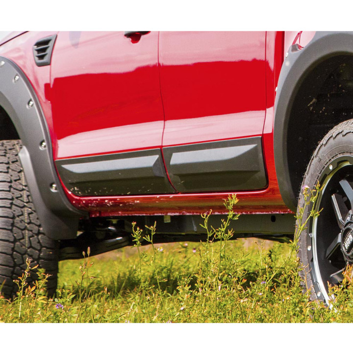 Door Rocker Panel Set, Air Design, Ford Ranger 2019 - 2022 - EDK.ro