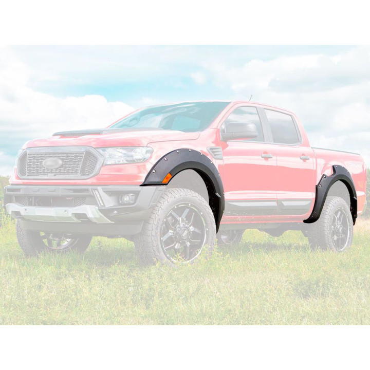Extensii Aripi Față și Spate, Air Design Super Bolt, Ford Ranger 2019 - 2022 - EDK.ro