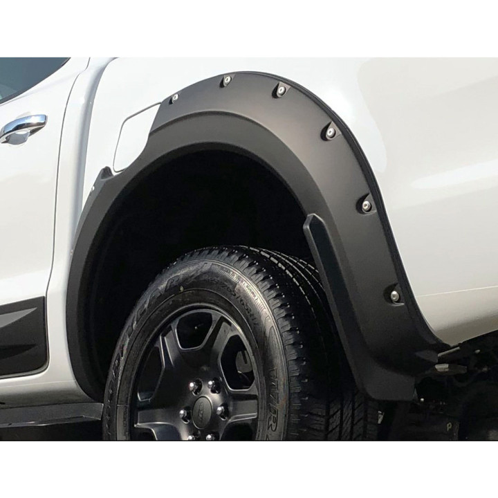 Front and Rear Fender Flares, Air Design Super Bolt, Ford Ranger 2019 - 2022 - EDK.ro