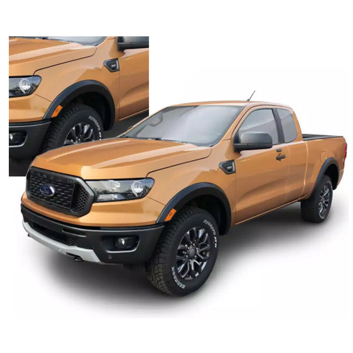 Front and Rear Fender Flares, Husky Liners OE Style Crew Cab, Ford Ranger 2019 - 2022 - EDK.ro