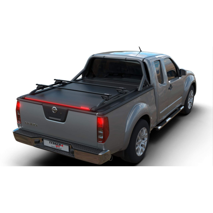 Spring Assisted Roll Top Tonneau Bed Cover, Tessera 4x4 Roll+, Nissan Navara Extra Cab 2004 - 2015 - EDK.ro