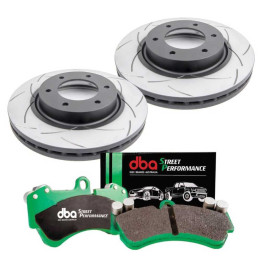Front Brake Kit, DBA T2 Street Performance, Ford Ranger 2019 - 2023 - EDK.ro