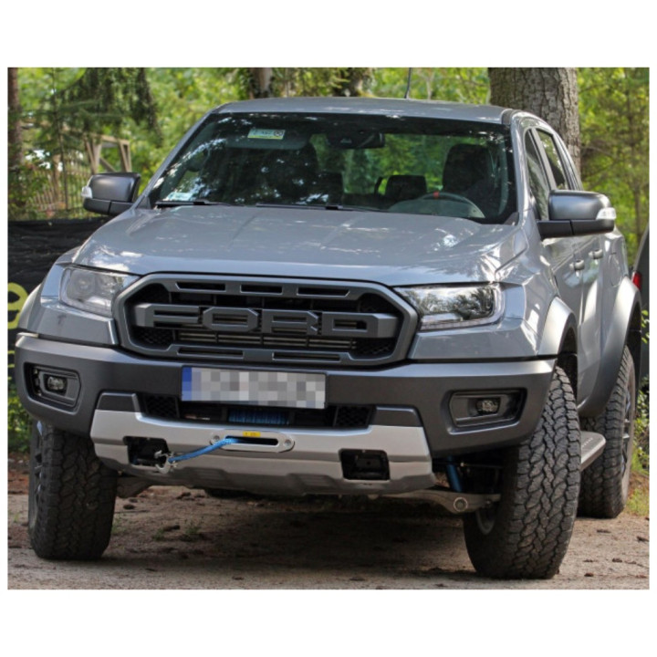 Placă de Montare Ascunsă pentru Troliu, MorE 4x4, Ford Ranger Raptor 2019 - 2023 - EDK.ro