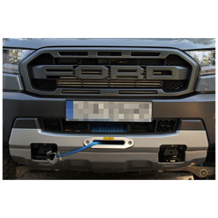 Hidden Winch Mounting Plate, MorE 4x4, Ford Ranger Raptor 2019 - 2023 - EDK.ro